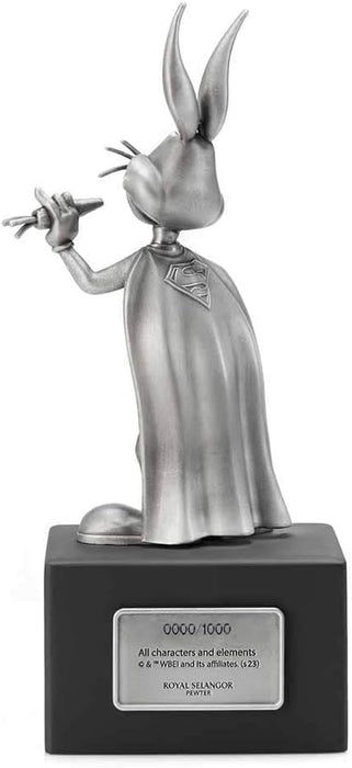 Royal Selangor Limited Edition Bugs Bunny Superman Cosplay Figurine - WB100 Collectible/Statue Gift Birthday Present