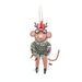 Sass and Belle The Christmas Party Mouse Felt Decoration