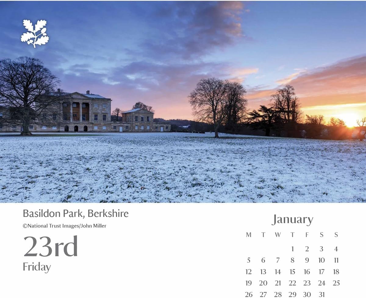 Carousel Worldwide, National Trust Escape 2026 Easel Desk Calendar