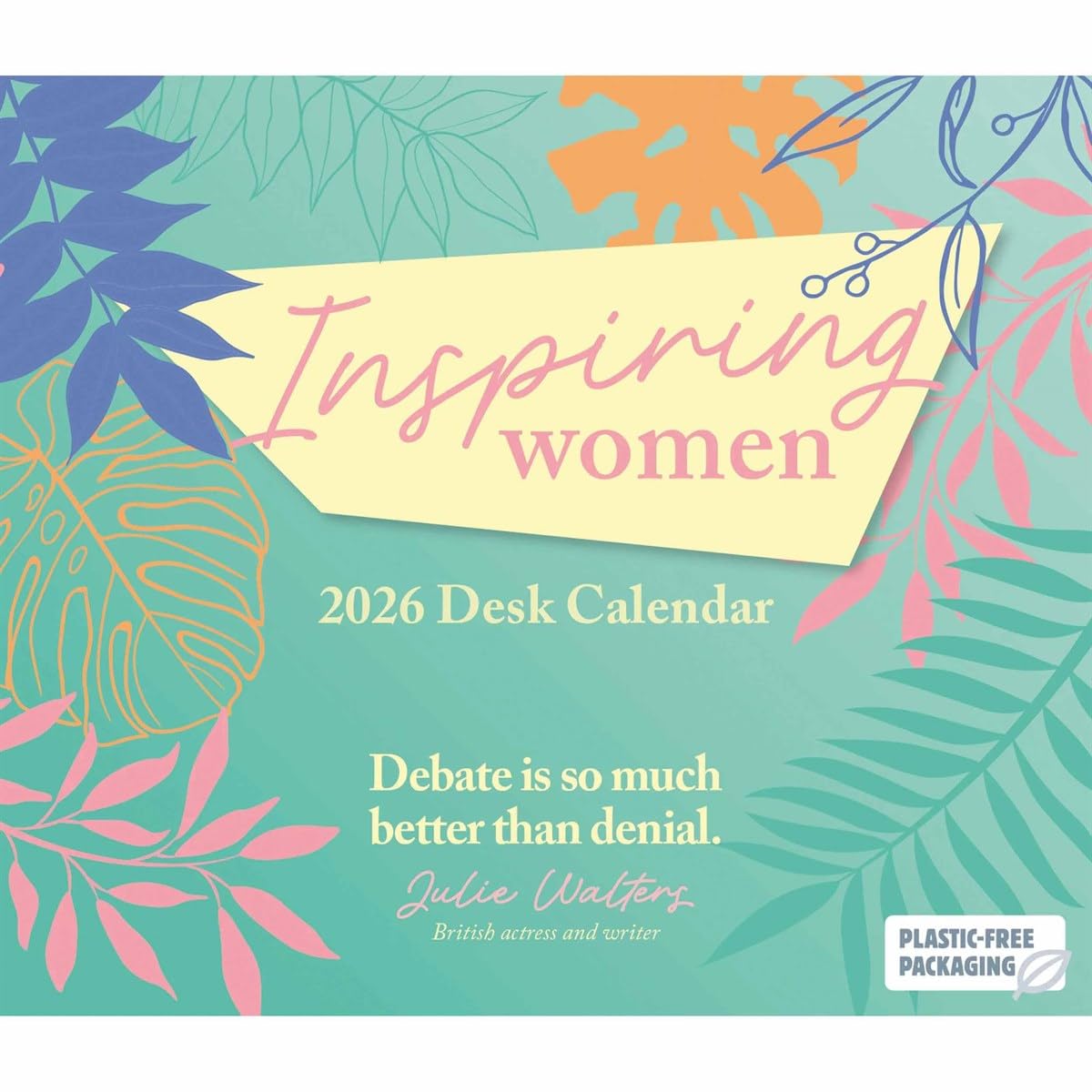 Carousel Worldwide, Inspirational Women 2026 Easel Desk Calendar