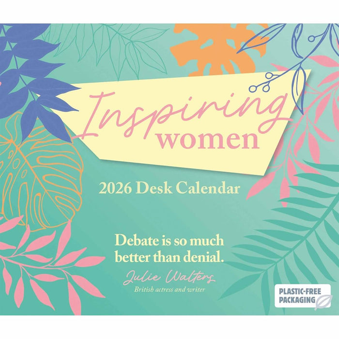 Carousel Worldwide, Inspirational Women 2026 Easel Desk Calendar