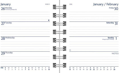 Carousel Worldwide, Floral Numbers 2026 Pocket Diary Planner