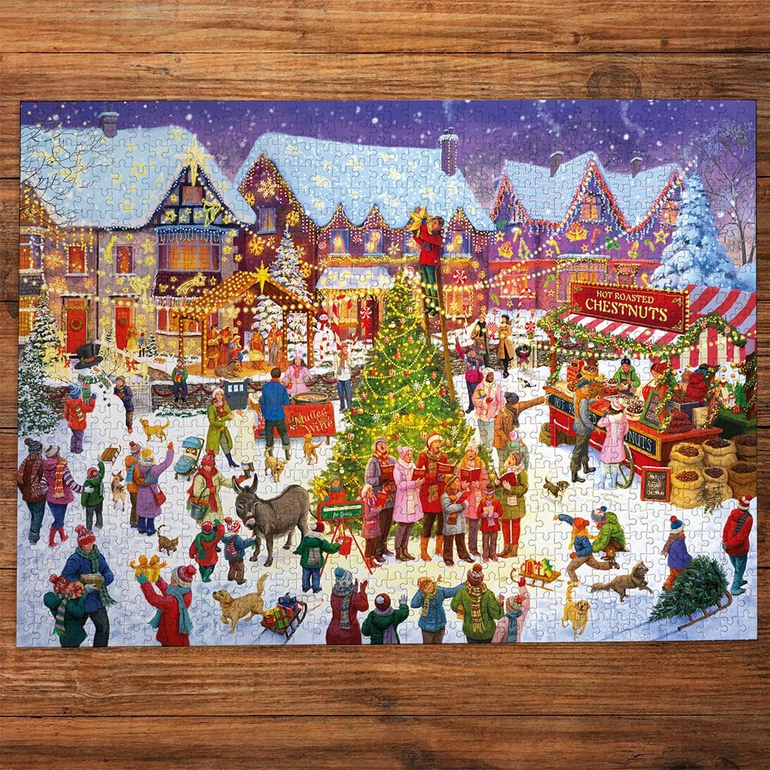 Gibsons 1000 Piece Jigsaw Puzzle Limited Edition Christmas Puzzle 2025 The Season for Giving Jigsaw Puzzle for Adults