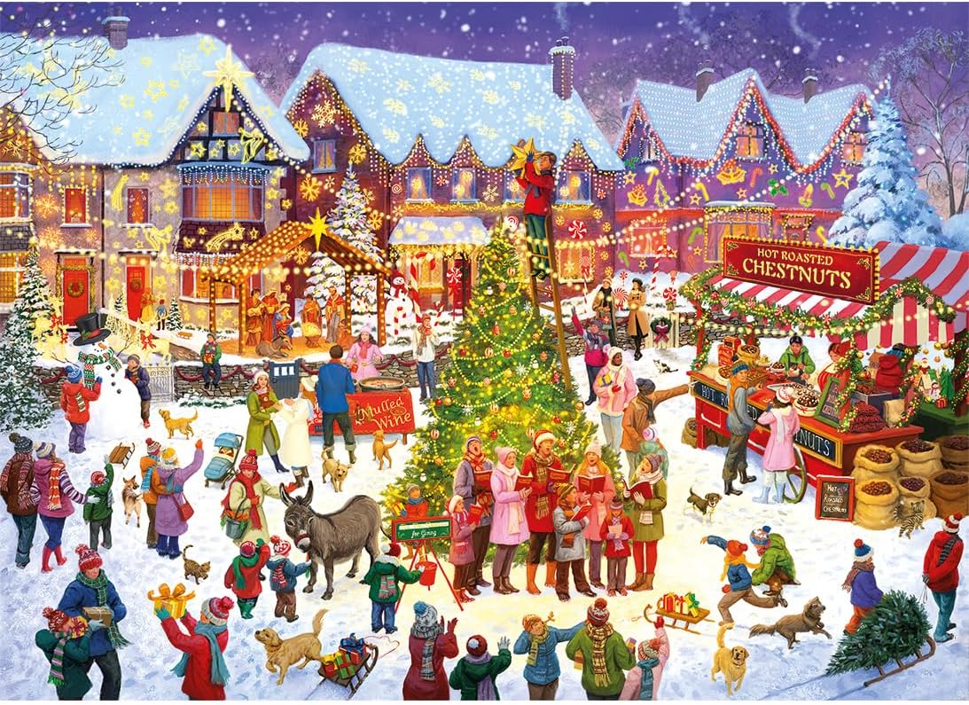 Gibsons 1000 Piece Jigsaw Puzzle Limited Edition Christmas Puzzle 2025 The Season for Giving Jigsaw Puzzle for Adults
