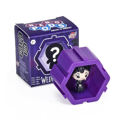 WOW! PODS NANO Wednesday Collectable Surprise | Connect and Collect Characters from the Wednesday Netflix Series |Connectable pod Connects to all NANO PODS | Toys for all Kids and Adult collectors