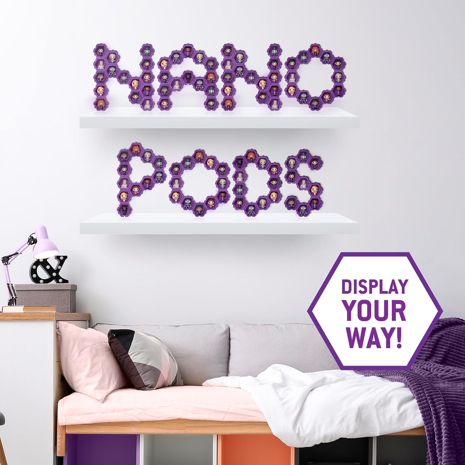 WOW! PODS NANO Wednesday Collectable Surprise | Connect and Collect Characters from the Wednesday Netflix Series |Connectable pod Connects to all NANO PODS | Toys for all Kids and Adult collectors