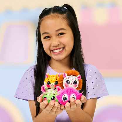 Cookeez Makery Yum Yumz Twin Pack, Full Of Fun And Full Of Yum! Add Ingredients & Discover 2 Super-Cute Scented Surprise Plush Pets Inside An Ice Cream Cone You Can Customize, Over 30 To Collect