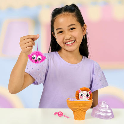 Cookeez Makery Yum Yumz Twin Pack, Full Of Fun And Full Of Yum! Add Ingredients & Discover 2 Super-Cute Scented Surprise Plush Pets Inside An Ice Cream Cone You Can Customize, Over 30 To Collect