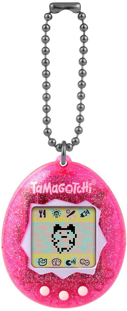 Bandai – Tamagotchi Original Color Collection Pink – virtueel elektronisch dier – interactief speelgoed in het Italiaans – Tamagotchi kleur roze – speelgoed voor kinderen vanaf 8 jaar – 46007