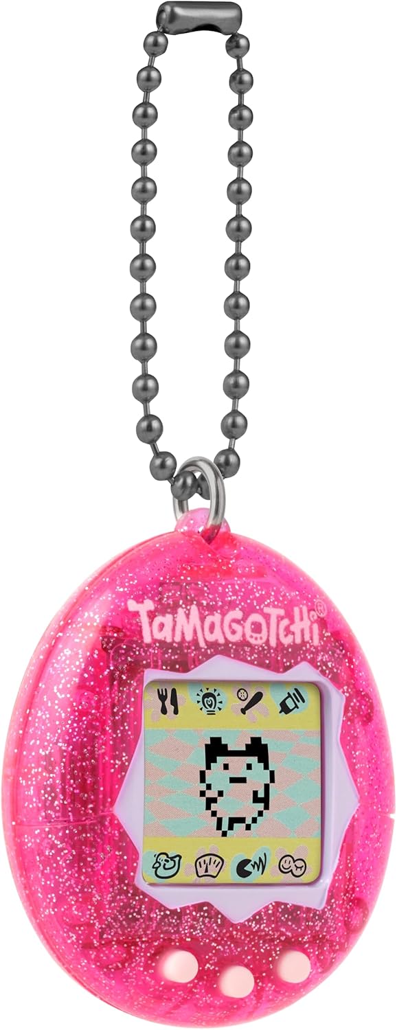 Bandai – Tamagotchi Original Color Collection Pink – virtueel elektronisch dier – interactief speelgoed in het Italiaans – Tamagotchi kleur roze – speelgoed voor kinderen vanaf 8 jaar – 46007