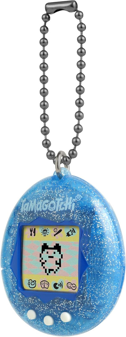 Bandai – Tamagotchi Original Color Collection Blue – virtueel elektronisch dier – interactief speelgoed in het Italiaans – Tamagotchi kleur blauw – speelgoed voor kinderen vanaf 8 jaar – 46009