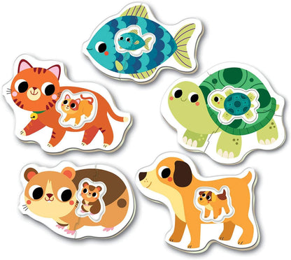Educa 17573 12 maanden dieren puzzel
