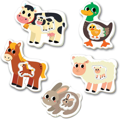 Educa 17574 puzzel van 12 maanden De boerderij