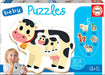 Educa 17574 puzzel van 12 maanden De boerderij