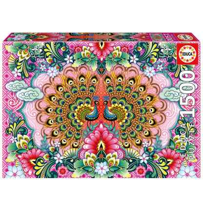 Educa - Bengalentau, Catherina Estrada | puzzel 1500 stukjes voor volwassenen - afmetingen: 85 x 60 cm incl. Cola Fix puzzel vanaf 14 jaar (19942