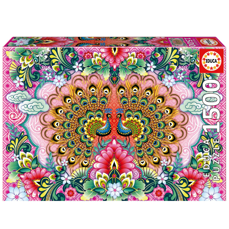 Educa - Bengalentau, Catherina Estrada | puzzel 1500 stukjes voor volwassenen - afmetingen: 85 x 60 cm incl. Cola Fix puzzel vanaf 14 jaar (19942