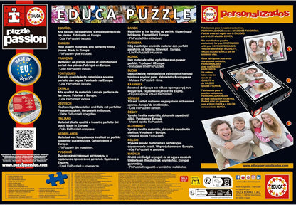 Educa - Bengalentau, Catherina Estrada | puzzel 1500 stukjes voor volwassenen - afmetingen: 85 x 60 cm incl. Cola Fix puzzel vanaf 14 jaar (19942