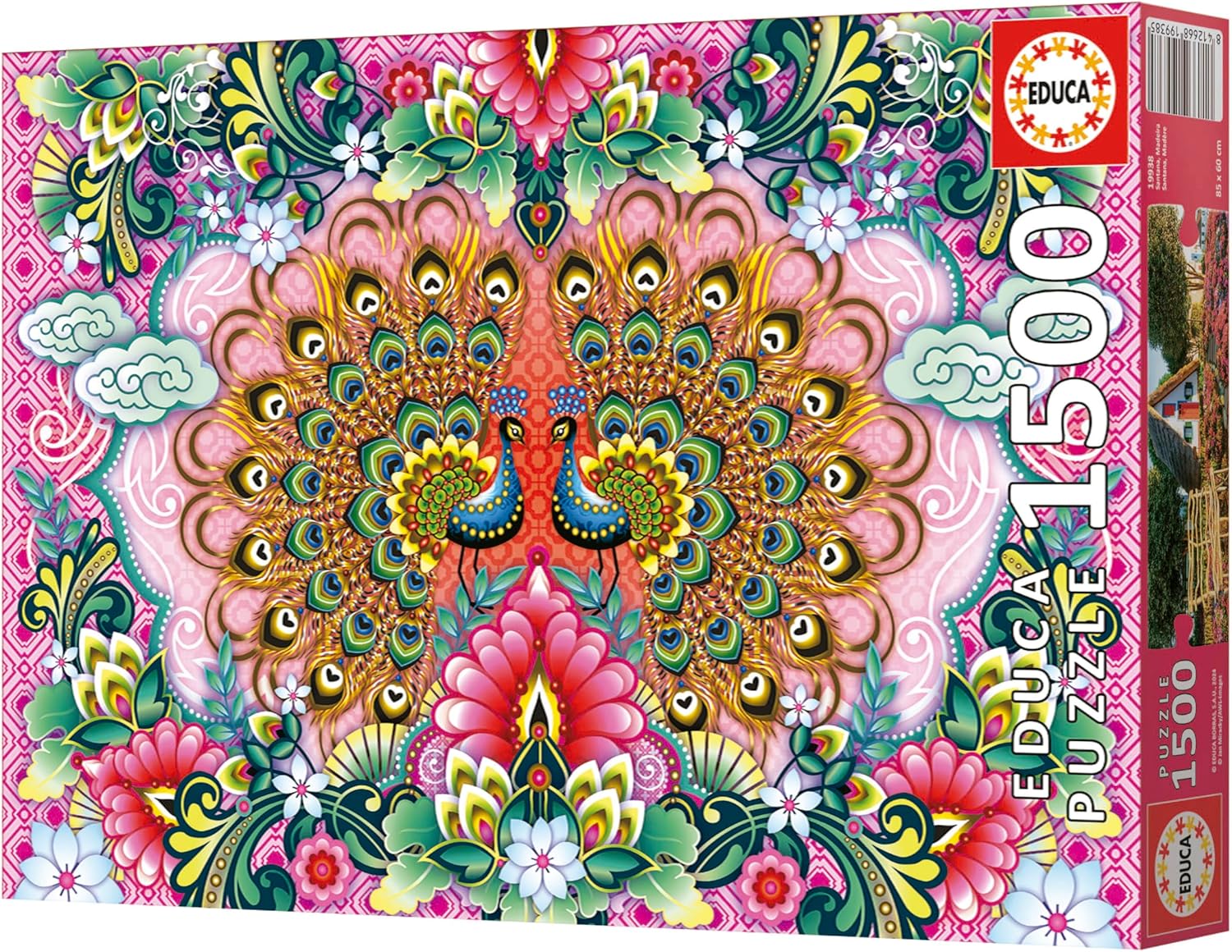 Educa - Bengalentau, Catherina Estrada | puzzel 1500 stukjes voor volwassenen - afmetingen: 85 x 60 cm incl. Cola Fix puzzel vanaf 14 jaar (19942
