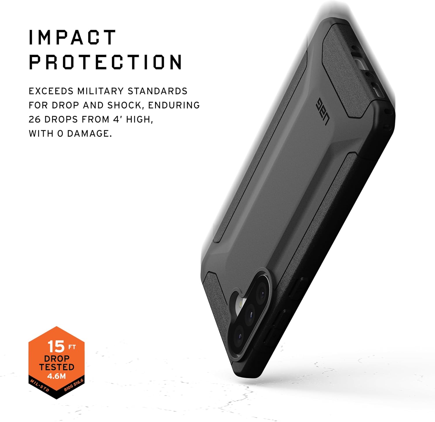 URBAN ARMOR GEAR UAG Designed for Samsung Galaxy A56 5G SM-A566 Case Scout - Rugged Non-Slip Military Drop Tested Protective Cover