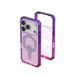 URBAN ARMOR GEAR UAG Designed for iPhone 17 Pro Case Plyo - Compatible with MagSafe Translucent Military Grade Protective Cover, Purple/Pink Ombre