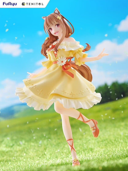 FuRyu AMU-TNL0116 Wolf and Spice, MERCHANT MEETS THE WISE WOLF TENITOL Holo, Total Height: Approx. 9.1 inches (230 mm), Non-scale, ATBC-PVC, Painted Finished Figure