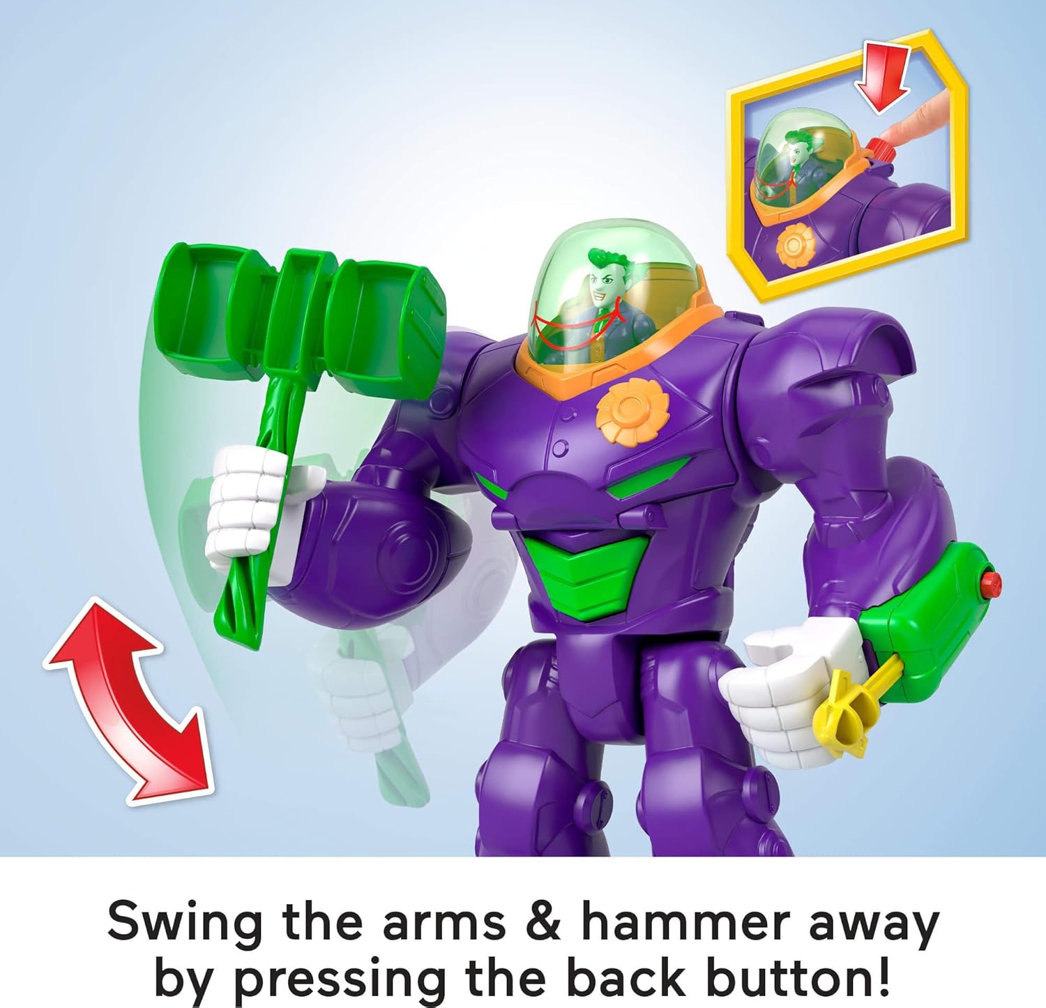 Fisher-Price Imaginext Dcsf Joker Mech