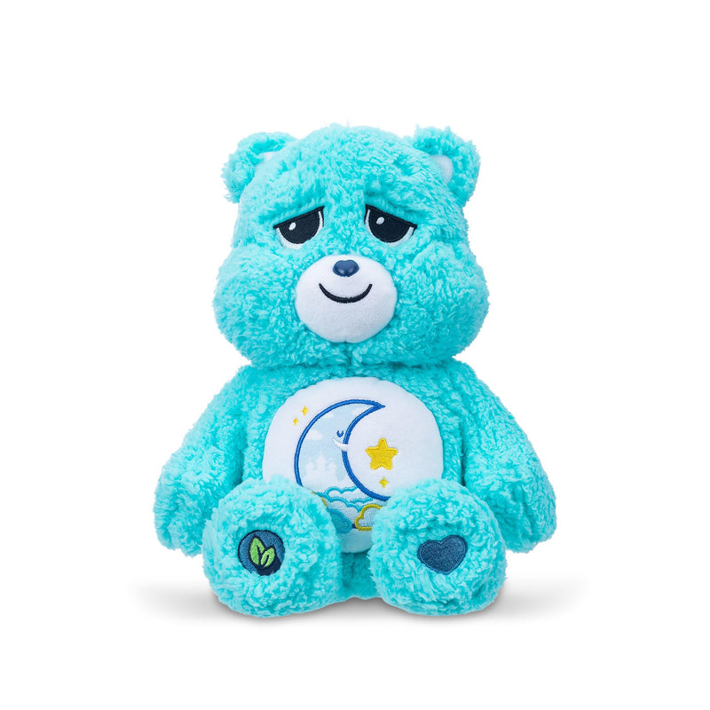 Basic Fun Care Bears 35cm Medium Plush – Bedtime Bear Cosy Collection – Super Soft Eco-Friendly Toy with Belly Badge – Huggable Collectible for Kids & Fans