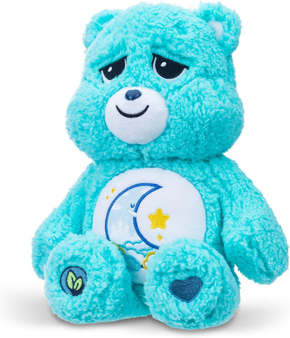 Basic Fun Care Bears 35cm Medium Plush – Bedtime Bear Cosy Collection – Super Soft Eco-Friendly Toy with Belly Badge – Huggable Collectible for Kids & Fans