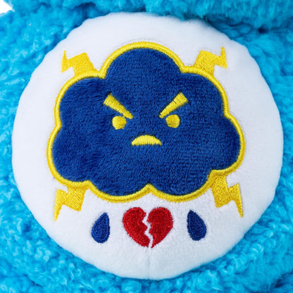 Basic Fun Care Bears 35cm Medium Plush – Grumpy Bear Cosy Collection – Super Soft Eco-Friendly Toy with Belly Badge – Huggable Collectible for Kids & Fans