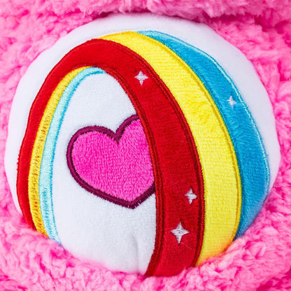 Basic Fun Care Bears 35cm Medium Plush – Cheer Bear Cosy Collection – Super Soft Eco-Friendly Toy with Belly Badge – Huggable Collectible for Kids & Fans