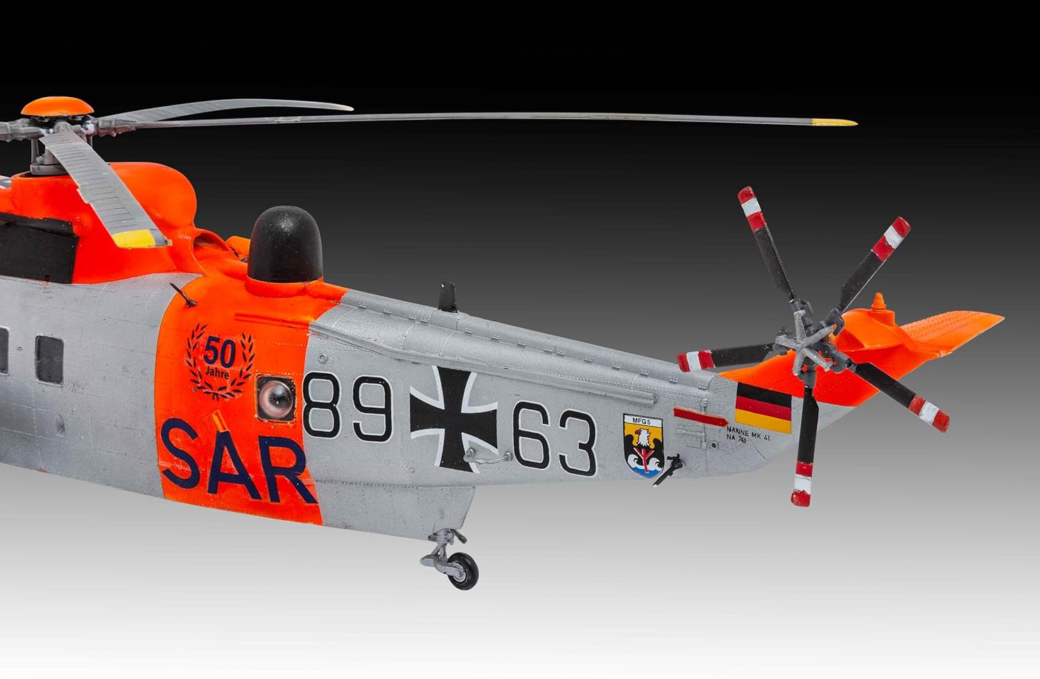 Revell 03785 Westland Sea King Mk. 41 1:72 Scale - Unbuilt/Unpainted Plastic Model Kit