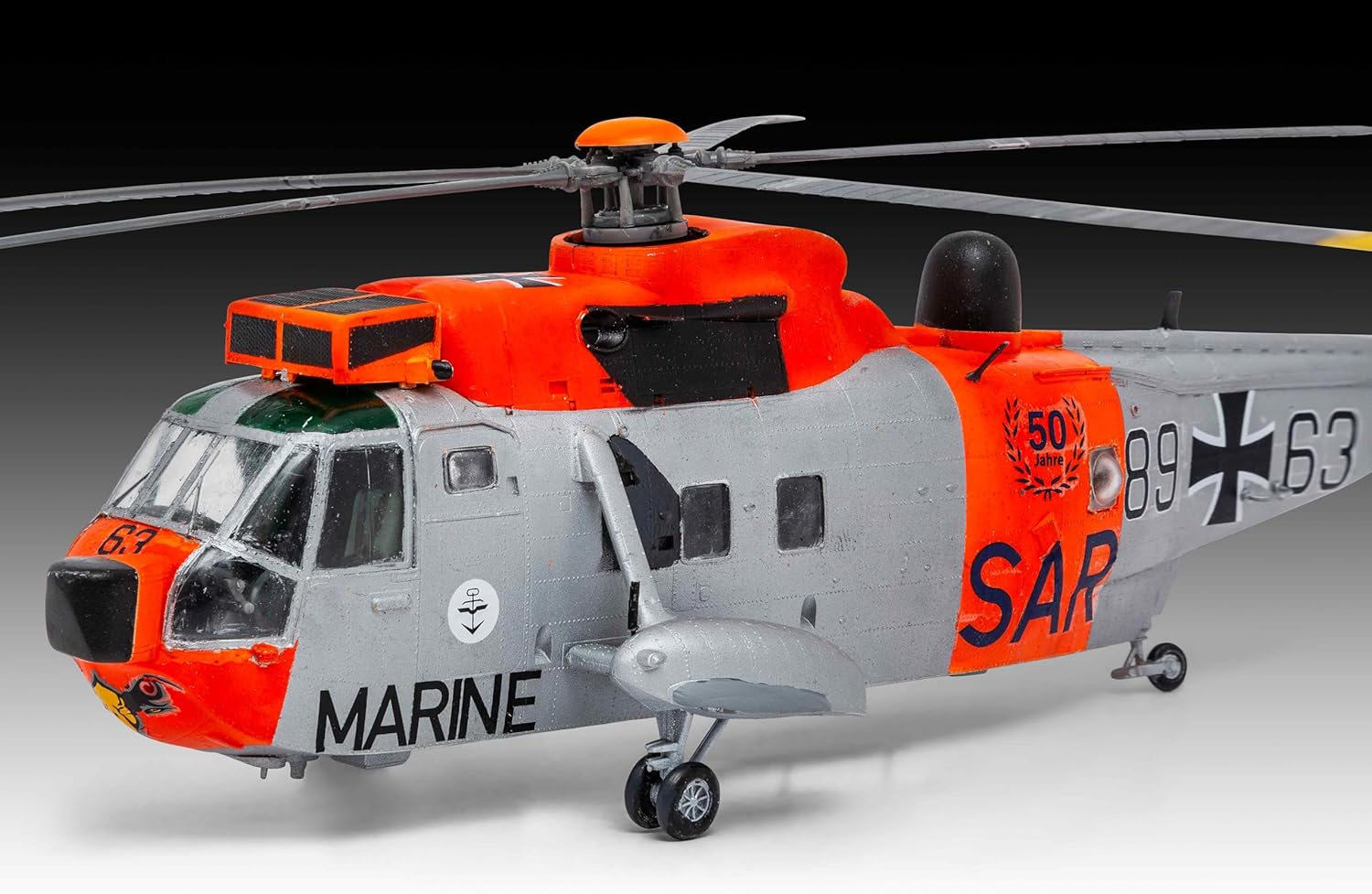 Revell 03785 Westland Sea King Mk. 41 1:72 Scale - Unbuilt/Unpainted Plastic Model Kit