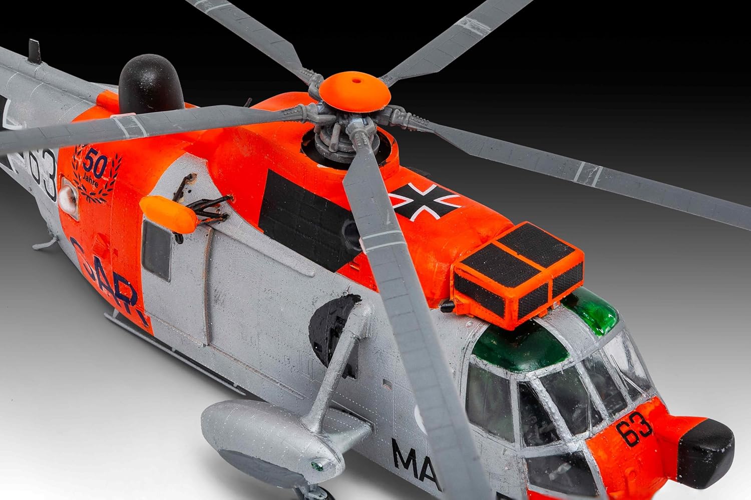 Revell 03785 Westland Sea King Mk. 41 1:72 Scale - Unbuilt/Unpainted Plastic Model Kit