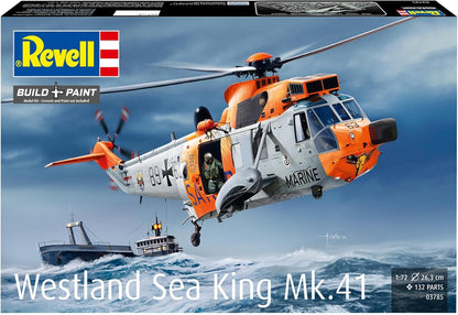 Revell 03785 Westland Sea King Mk. 41 1:72 Scale - Unbuilt/Unpainted Plastic Model Kit