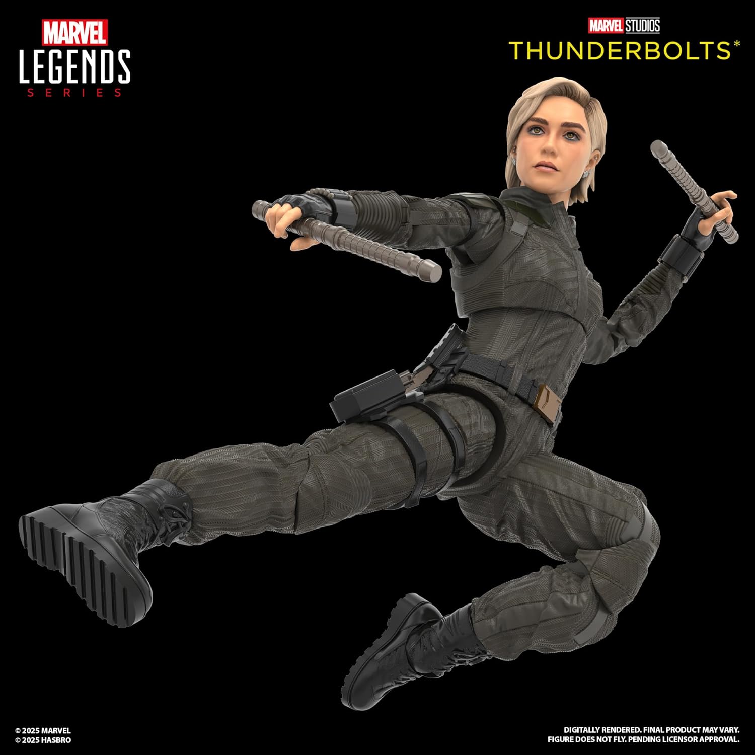 Marvel Legends Series Yelena Belova and Red Guardian Action Figures