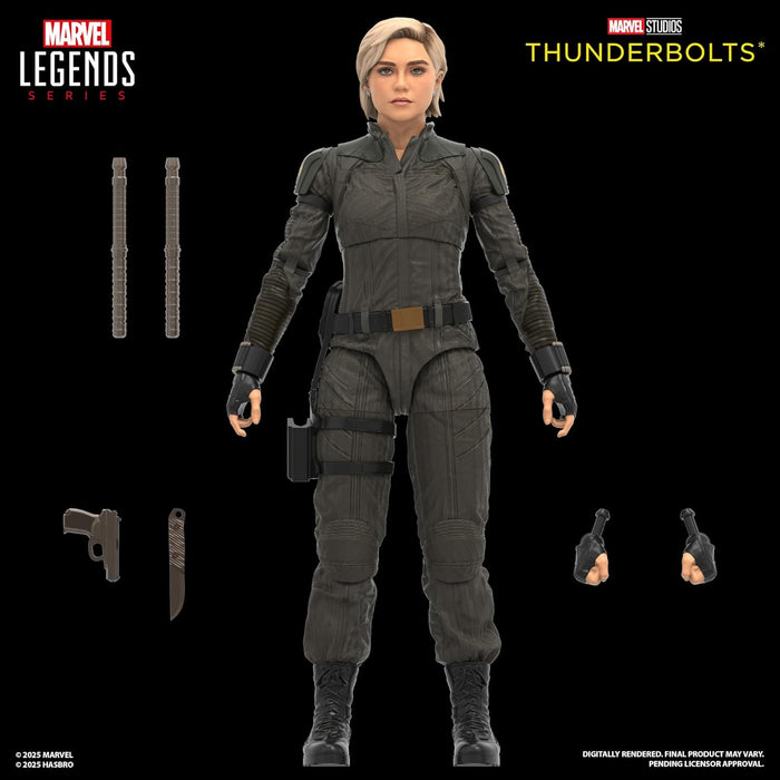 Marvel Legends Series Yelena Belova and Red Guardian Action Figures