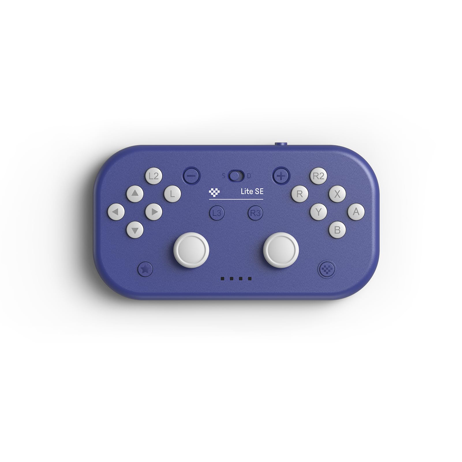 8bitdo Lite SE Bluetooth Gamepad for Switch, Switch Lite, Android and Raspberry Pi, for Gamers with Limited Mobility - Purple Edition