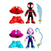 Spidey and his Amazing Friends Marvel Water-Webs Pirate Miles 'Spin' Morales & Pirate Ghost-Spider Toys, Black