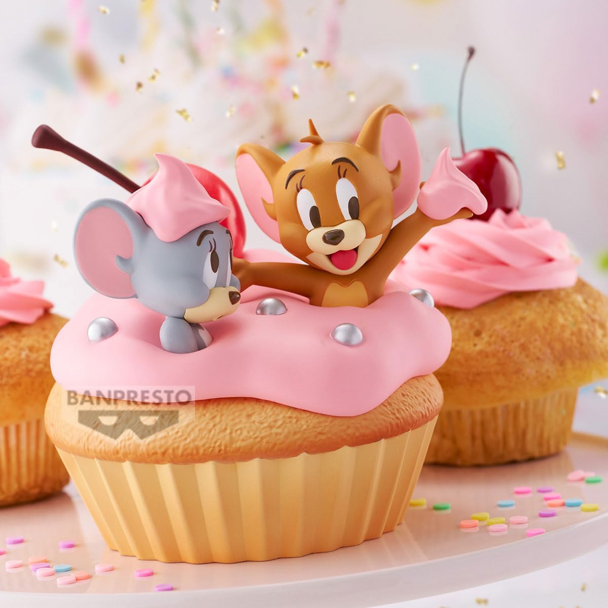 Banpresto - Tom and Jerry - Sweet Cupcake, Soft Vinyl Figure
