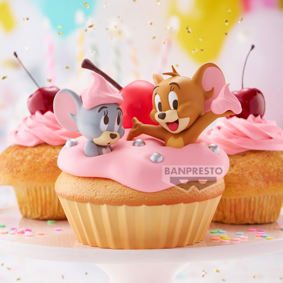 Banpresto - Tom and Jerry - Sweet Cupcake, Soft Vinyl Figure