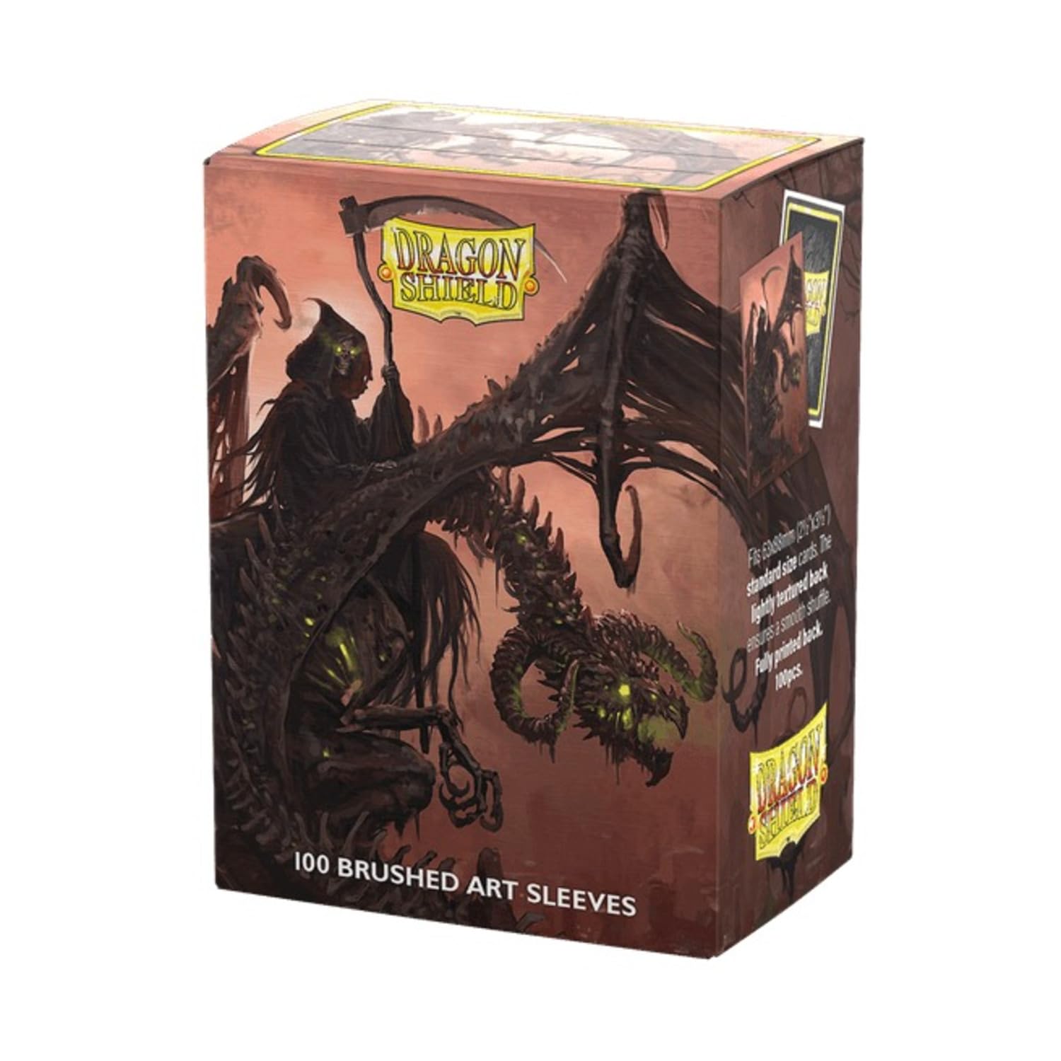 Dragon Shield | Brushed Art Sleeves | Halloween 2025 | 100 CT - Smooth & Tough Premium TCG Sleeves | Compatible with Pokemon, Flesh & Blood, One Piece & Magic The Gathering