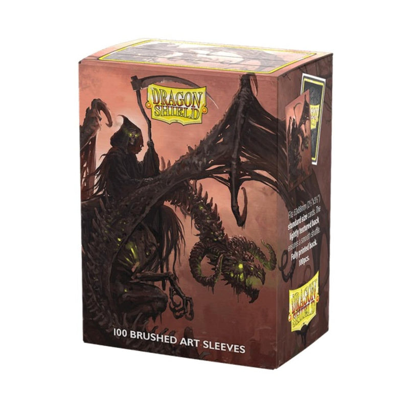 Dragon Shield | Brushed Art Sleeves | Halloween 2025 | 100 CT - Smooth & Tough Premium TCG Sleeves | Compatible with Pokemon, Flesh & Blood, One Piece & Magic The Gathering