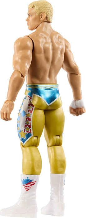 Mattel WWE Cody Rhodes Action Figure, Main Event Series #159, 6-inch Collectible Superstar with 14 Articulation Points & Life-Like Look