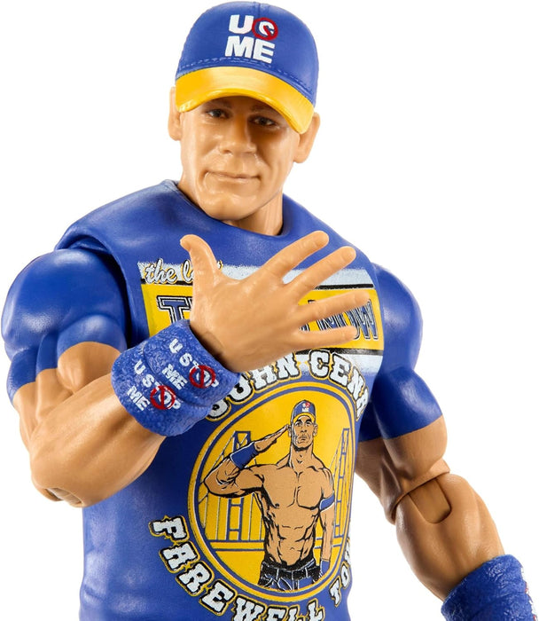 Mattel WWE Main Event - John Cena, personaggio collezionabile Superstar Series 159, action figure snodata da 15+ cm con aspetto realistico, giocattolo per bambini, 6+ anni, JGD45