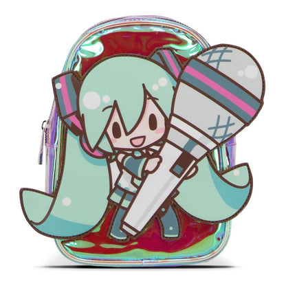 Difuzed HATSUNE MIKU 3D Miku Patch Shiny Mini Backpack (MP781487HMK