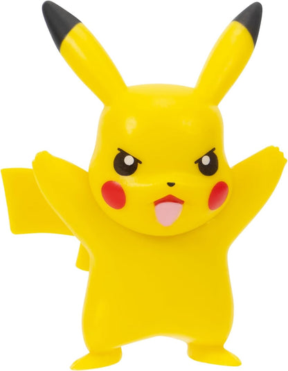 Pokémon Pikachu Clip ‘N’ Go Bandolier Set - 2-Inch Pikachu Battle Figure with Poke Ball and Fast Ball plus Themed Belt and Bandolier
