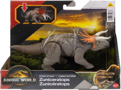 Rebirth Strike Attack Dinosaur Toy - Action in One Strike - Authentic and Possible by Jurassic World
