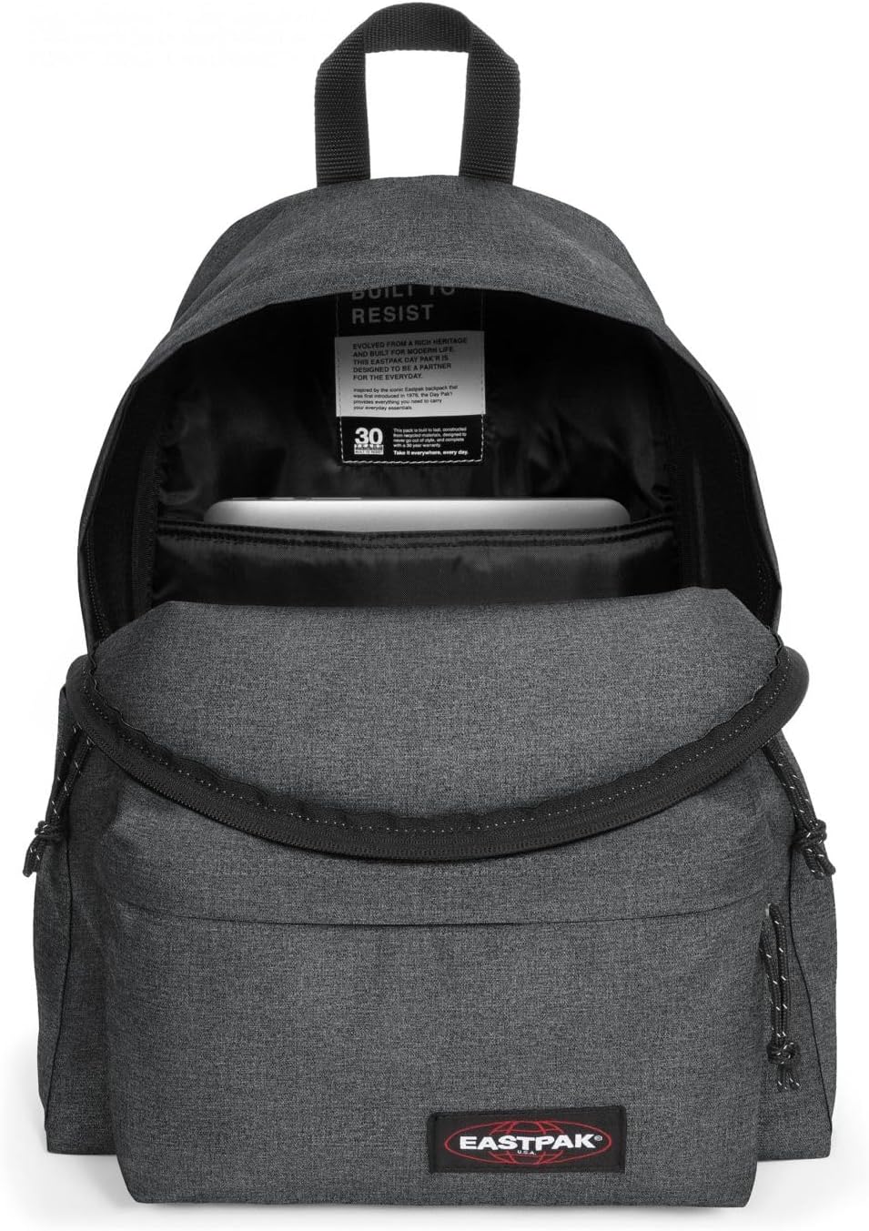 EASTPAK Eastpak Day Pak'r Backpack Black Denim, One Size, Grey Asphalt Grey