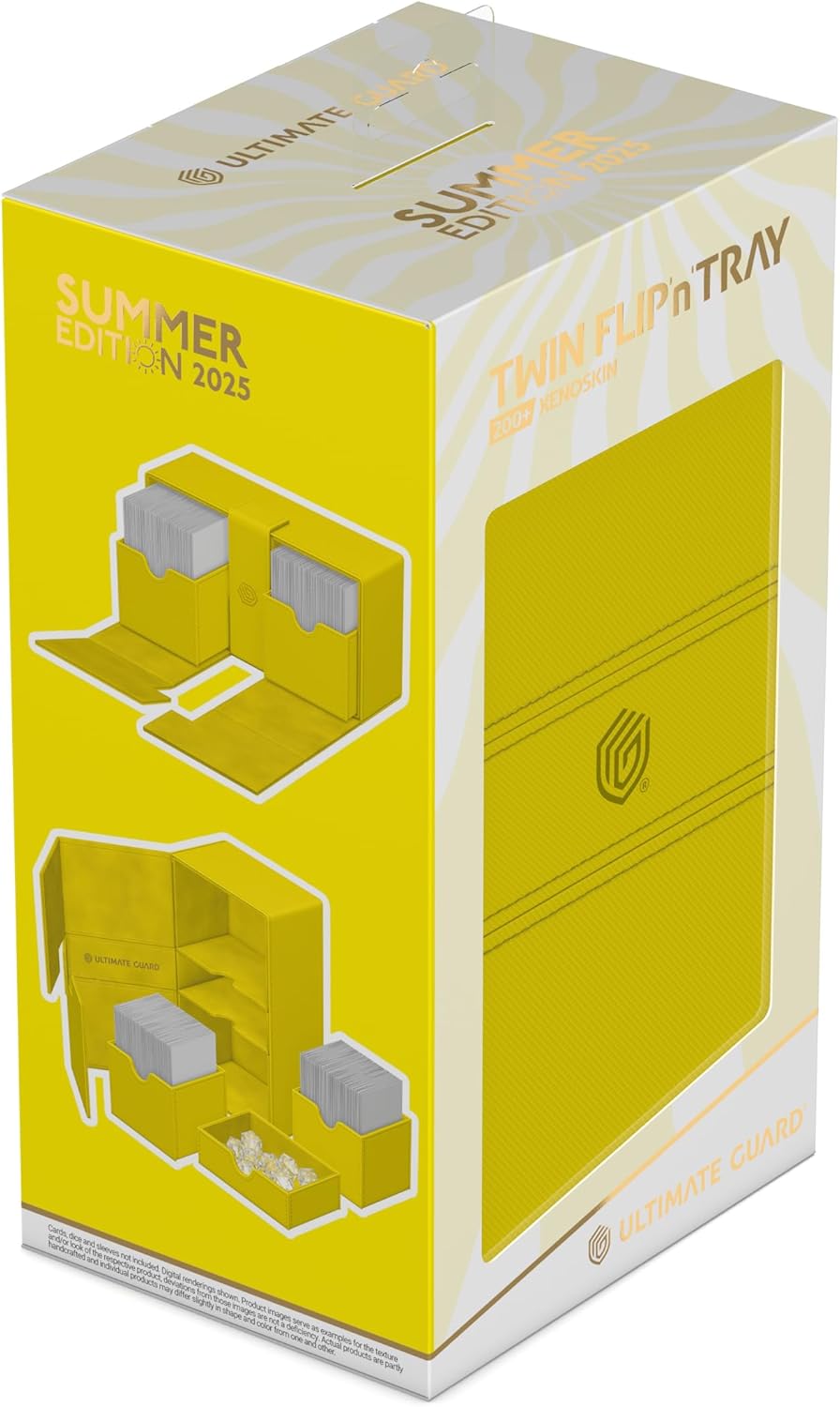 Ultimate Guard Twin Flip`N`Tray 200+ Xenoskin ``Summer Edition 2025`` -Dandelion