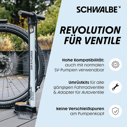 Schwalbe Clik Valve Tubeless Valves SCV Pair 60mm